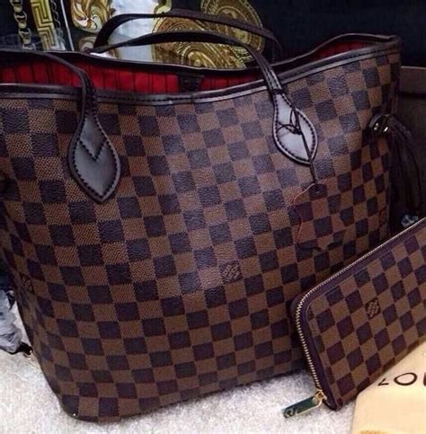 louis vuitton brown checkered purse|louis vuitton solid brown bag.